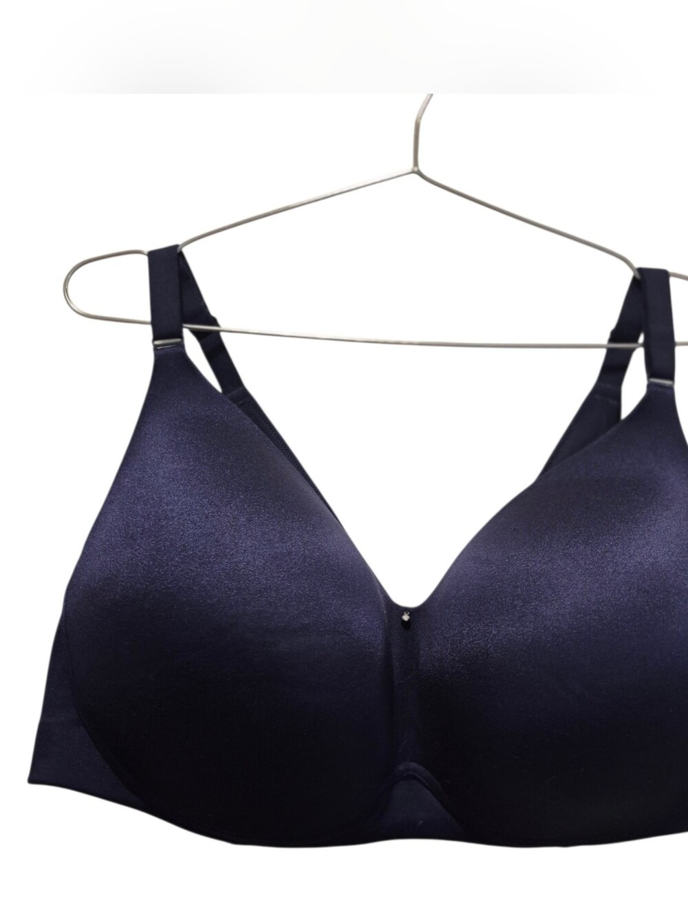 Cacique Lane Bryant Lightly Lined Full Coverage No Wire Navy Blue Bra Size 48DDD